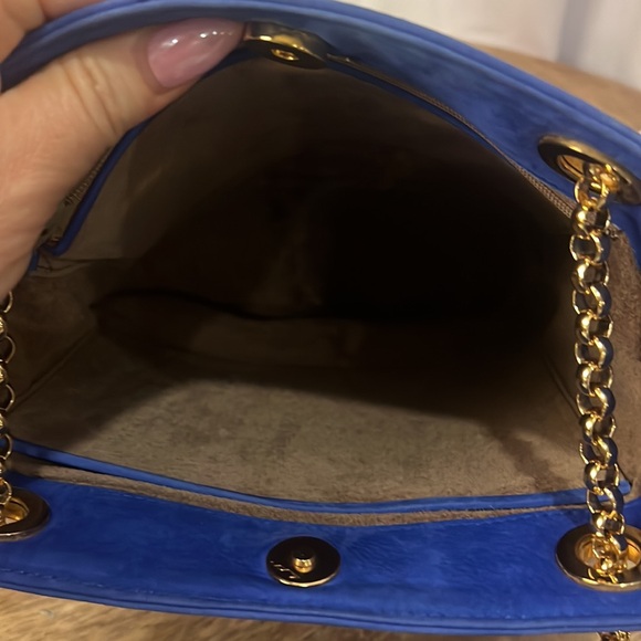 Tiffany and Co Suede blue bucket bag - Picture 9 of 15